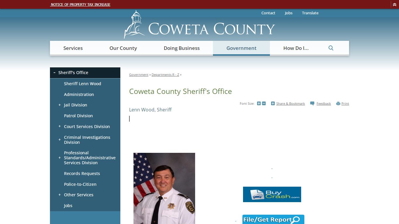 Coweta County Sheriff's Office | Coweta County, GA Website